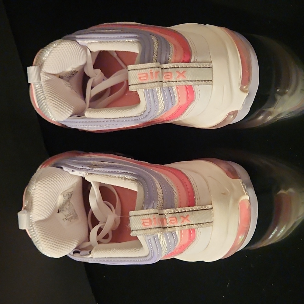 Nike Air Max 97 GS in Coral Chalk White Dust Pink - Picture 3 of 8